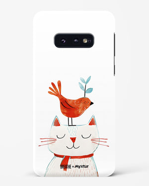 Whisker Perch [BREATHE] Hard Case Phone Cover (Samsung)