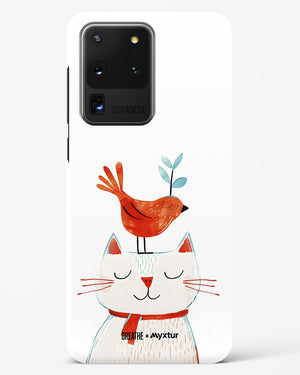 Whisker Perch [BREATHE] Hard Case Phone Cover (Samsung)
