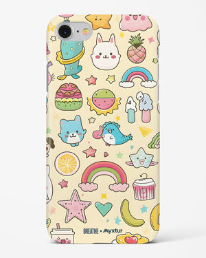 Happy Stickers [BREATHE] Hard Case Phone Cover (Apple)