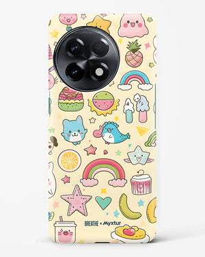 Happy Stickers [BREATHE] Hard Case Phone Cover (OnePlus)