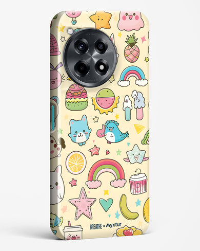 Happy Stickers [BREATHE] Hard Case Phone Cover (OnePlus)