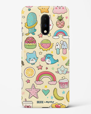 Happy Stickers [BREATHE] Hard Case Phone Cover (OnePlus)