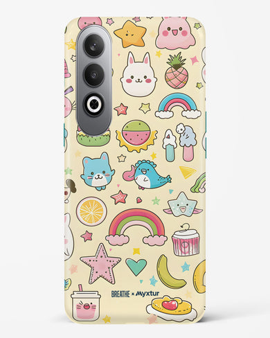 Happy Stickers [BREATHE] Hard Case Phone Cover (OnePlus)