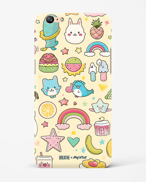 Happy Stickers [BREATHE] Hard Case Phone Cover (Oppo)