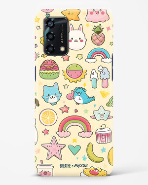 Happy Stickers [BREATHE] Hard Case Phone Cover-(Oppo)