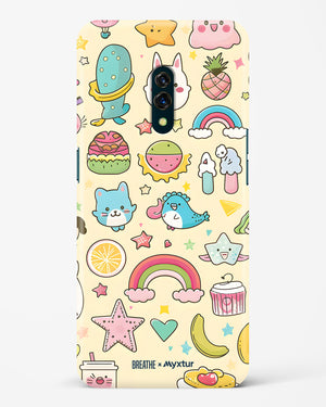 Happy Stickers [BREATHE] Hard Case Phone Cover-(Oppo)