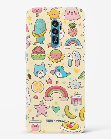 Happy Stickers [BREATHE] Hard Case Phone Cover-(Oppo)