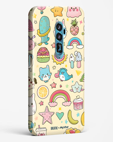 Happy Stickers [BREATHE] Hard Case Phone Cover-(Oppo)