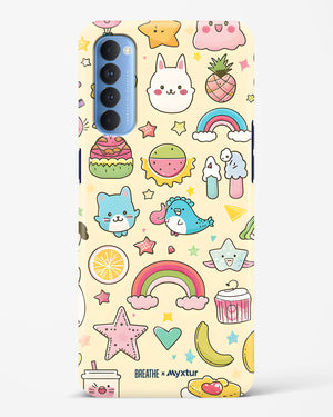 Happy Stickers [BREATHE] Hard Case Phone Cover-(Oppo)