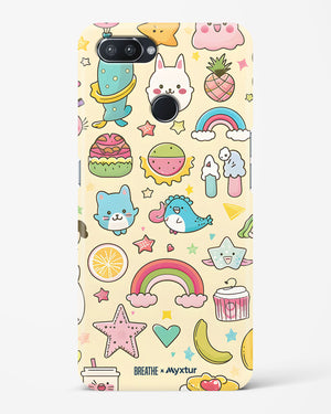 Happy Stickers [BREATHE] Hard Case Phone Cover-(Realme)