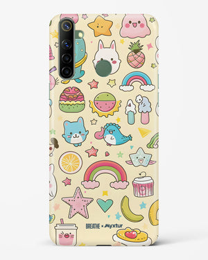 Happy Stickers [BREATHE] Hard Case Phone Cover (Realme)