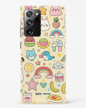 Happy Stickers [BREATHE] Hard Case Phone Cover-(Samsung)