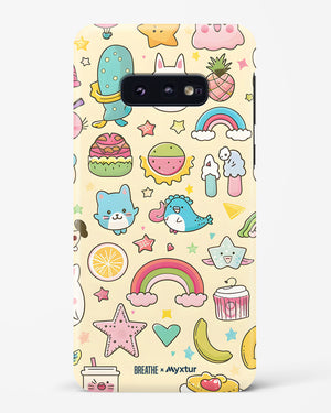 Happy Stickers [BREATHE] Hard Case Phone Cover-(Samsung)