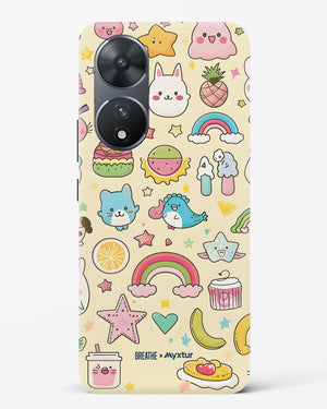 Happy Stickers [BREATHE] Hard Case Phone Cover (Vivo)