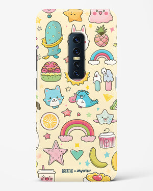 Happy Stickers [BREATHE] Hard Case Phone Cover-(Vivo)