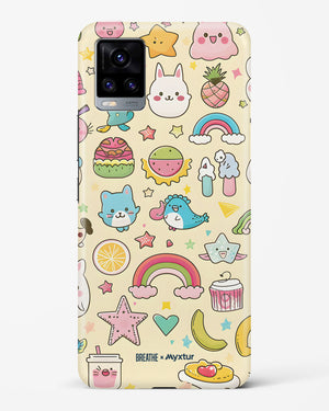 Happy Stickers [BREATHE] Hard Case Phone Cover (Vivo)