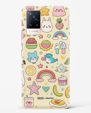 Happy Stickers [BREATHE] Hard Case Phone Cover-(Vivo)