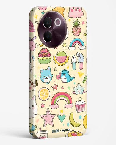 Happy Stickers [BREATHE] Hard Case Phone Cover (Vivo)