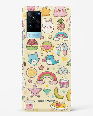 Happy Stickers [BREATHE] Hard Case Phone Cover (Vivo)
