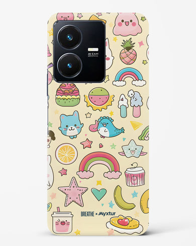 Happy Stickers [BREATHE] Hard Case Phone Cover-(Vivo)