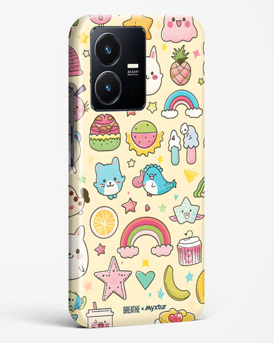 Happy Stickers [BREATHE] Hard Case Phone Cover-(Vivo)