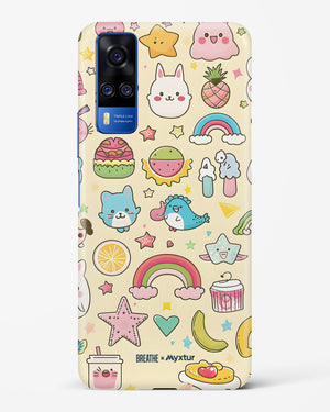 Happy Stickers [BREATHE] Hard Case Phone Cover (Vivo)