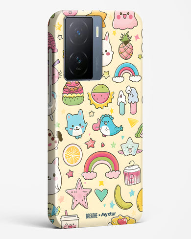 Happy Stickers [BREATHE] Hard Case Phone Cover (Vivo)