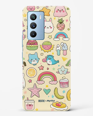 Happy Stickers [BREATHE] Hard Case Phone Cover (Vivo)