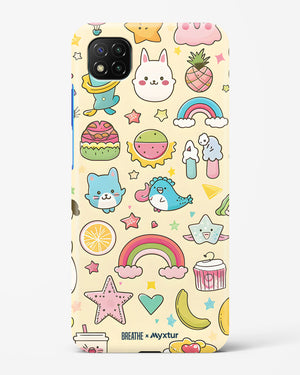 Happy Stickers [BREATHE] Hard Case Phone Cover (Xiaomi)