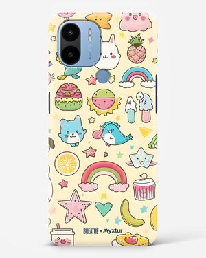 Happy Stickers [BREATHE] Hard Case Phone Cover (Xiaomi)