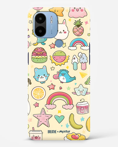 Happy Stickers [BREATHE] Hard Case Phone Cover (Xiaomi)