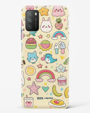 Happy Stickers [BREATHE] Hard Case Phone Cover (Xiaomi)