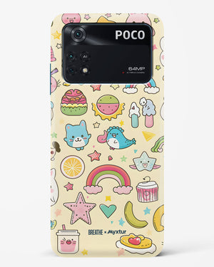 Happy Stickers [BREATHE] Hard Case Phone Cover (Xiaomi)