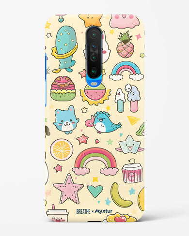 Happy Stickers [BREATHE] Hard Case Phone Cover (Xiaomi)