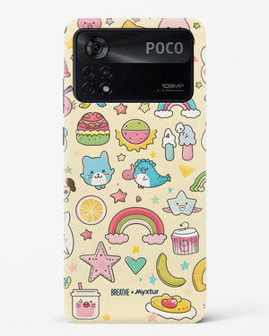 Happy Stickers [BREATHE] Hard Case Phone Cover (Xiaomi)