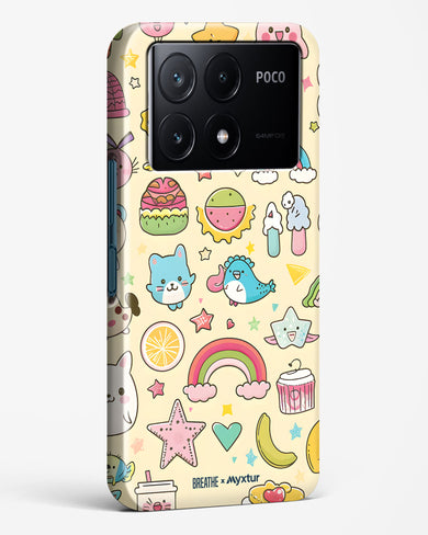 Happy Stickers [BREATHE] Hard Case Phone Cover (Xiaomi)