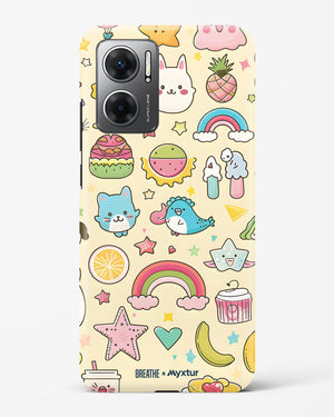 Happy Stickers [BREATHE] Hard Case Phone Cover (Xiaomi)