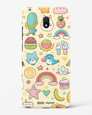 Happy Stickers [BREATHE] Hard Case Phone Cover (Xiaomi)