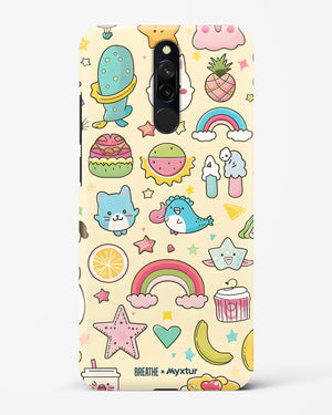 Happy Stickers [BREATHE] Hard Case Phone Cover-(Xiaomi)