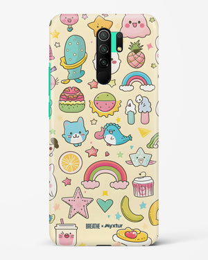 Happy Stickers [BREATHE] Hard Case Phone Cover (Xiaomi)