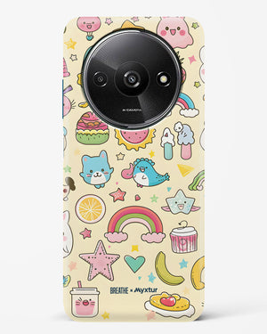 Happy Stickers [BREATHE] Hard Case Phone Cover (Xiaomi)