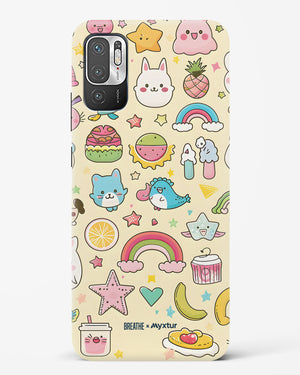 Happy Stickers [BREATHE] Hard Case Phone Cover (Xiaomi)
