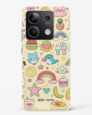 Happy Stickers [BREATHE] Hard Case Phone Cover (Xiaomi)