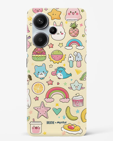 Happy Stickers [BREATHE] Hard Case Phone Cover (Xiaomi)