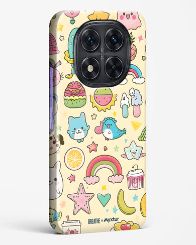 Happy Stickers [BREATHE] Hard Case Phone Cover (Xiaomi)