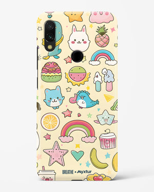 Happy Stickers [BREATHE] Hard Case Phone Cover (Xiaomi)