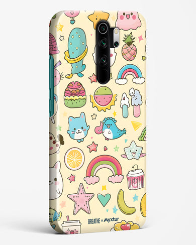Happy Stickers [BREATHE] Hard Case Phone Cover (Xiaomi)