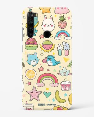 Happy Stickers [BREATHE] Hard Case Phone Cover (Xiaomi)