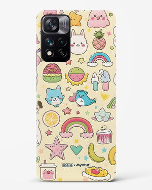 Happy Stickers [BREATHE] Hard Case Phone Cover (Xiaomi)