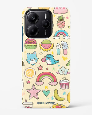 Happy Stickers [BREATHE] Hard Case Phone Cover (Xiaomi)